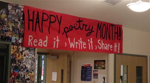 Poetry Month Banner 